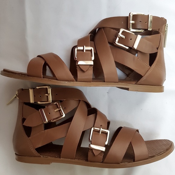 BCBG Flat Sandals Sz. 7.5 - Picture 1 of 7